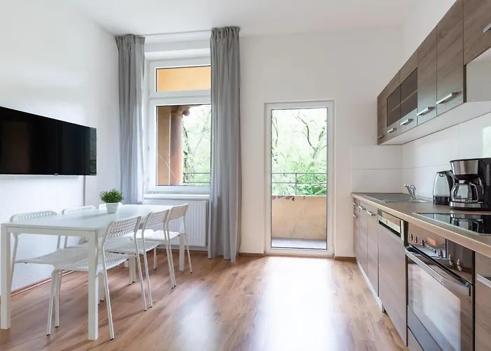 Apartamento T&k 4 110qm With Balcony Duisburgo